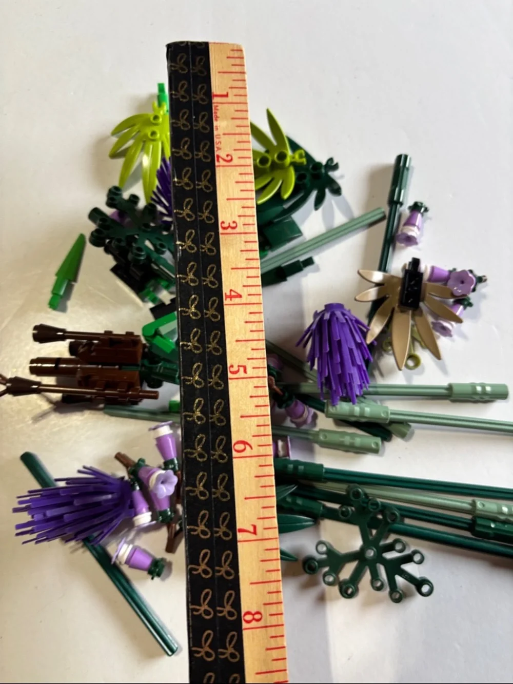 LEGO flowers LEGO Floral Pieces LEGO Plant Bricks Purple Floral Pieces